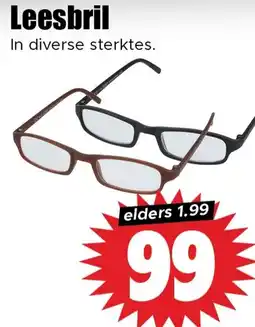 Dirk Leesbril aanbieding