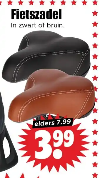 Dirk Fietszadel aanbieding