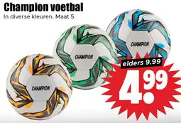 Dirk Champion voetbal aanbieding