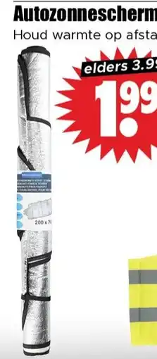 Dirk Autozonnescherm aanbieding
