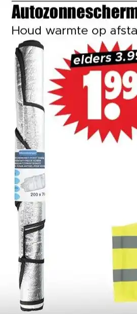 Dirk Autozonnescherm aanbieding
