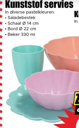 Dirk Kunststof servies aanbieding