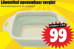 Dirk Löwenthal opvouwbaar vergiet aanbieding
