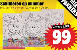 Dirk Schilderen op nummer aanbieding