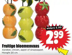 Dirk Fruitige bloemenvaas aanbieding