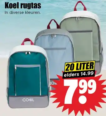 Dirk Koel rugtas aanbieding