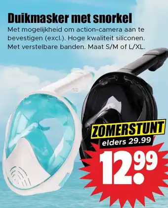 Dirk Duikmasker met snorkel aanbieding
