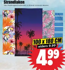 Dirk Strandlaken aanbieding