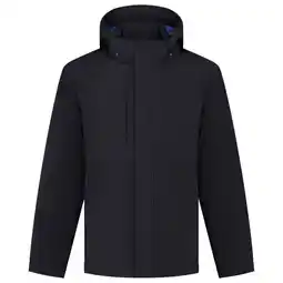 Welkoop Tricorp Winter Tech Shell Accent 402703 - Werkjas - Donkerblauw/Lichtblauw - 3XL aanbieding