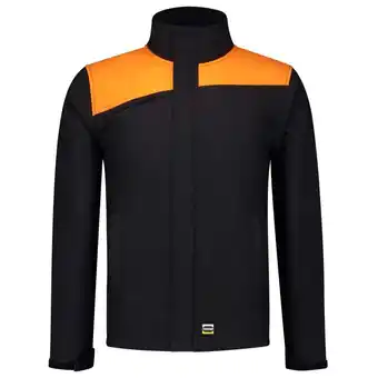 Welkoop Tricorp Bicolor 402021 - Softshell jas - Zwart / Oranje aanbieding