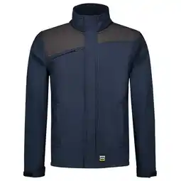 Welkoop Tricorp Bicolor 402021 - Softshell jas - Blauw/ Donkergrijs aanbieding