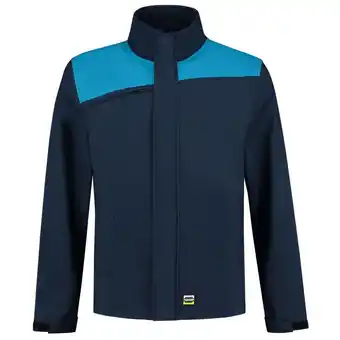 Welkoop Tricorp Bicolor 402021 - Softshell jas - Blauw/ Lichtblauw aanbieding