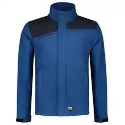 Welkoop Tricorp Bicolor 402021 - Softshell jas - Kobalt/ Donkerblauw aanbieding