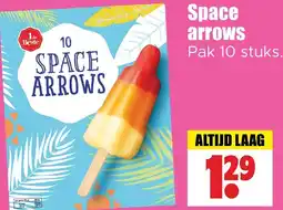 Dirk Space arrows aanbieding