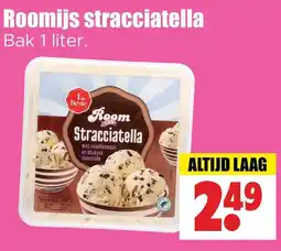 Dirk Roomijs stracciatella aanbieding