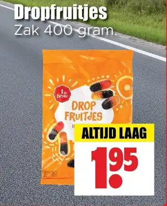 Dirk Dropfruitjes aanbieding