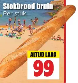 Dirk Stokbrood bruin aanbieding