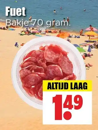 Dirk Fuet aanbieding