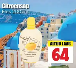 Dirk Citroensap aanbieding