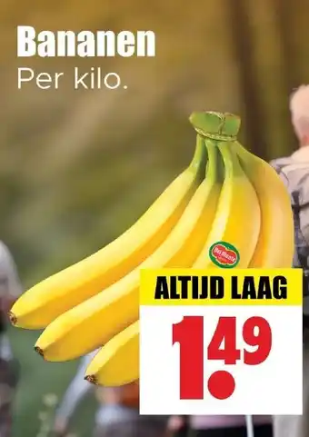 Dirk Bananen Per kilo. aanbieding
