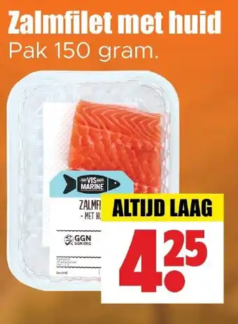 Dirk Zalmfilet met huid Avocado aanbieding