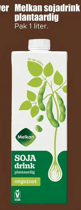 Dirk Melkan sojadrink aanbieding