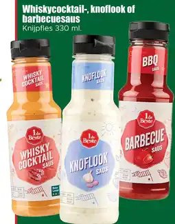 Dirk Whiskycocktail, knoflook of barbecuesaus aanbieding