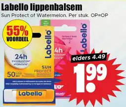 Dirk Labello lippenbalsem aanbieding