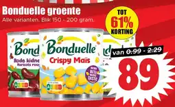 Dirk Bonduelle groente aanbieding