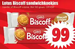 Dirk Lotus Biscoff sandwichkoekjes aanbieding