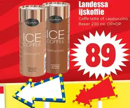 Dirk Landessa ijskoffie aanbieding