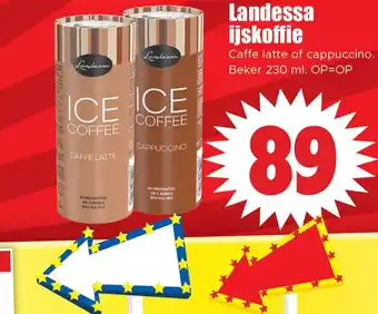 Dirk Landessa ijskoffie aanbieding
