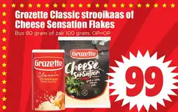 Dirk Grozette Classic strooikaas of Cheese Sensation Flakes aanbieding