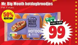 Dirk Mr. Big Mouth hotdogbroodjes aanbieding