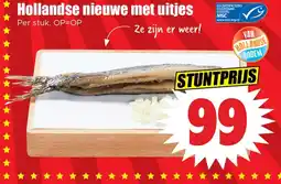 Dirk Hollandse nieuwe met uitjes aanbieding