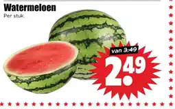 Dirk Watermeloen aanbieding