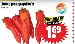 Dirk Zoete puntpaprika's aanbieding