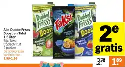Albert Heijn Alle DubbelFrisss Boost en Taksi aanbieding
