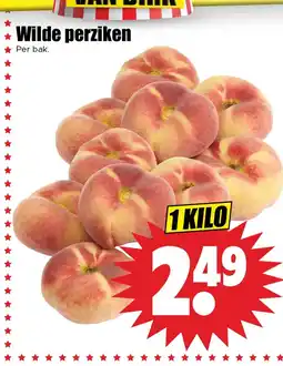 Dirk Wilde perziken aanbieding