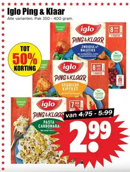 Dirk Iglo Ping & Klaar aanbieding