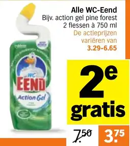 Albert Heijn Alle WC-Eend aanbieding