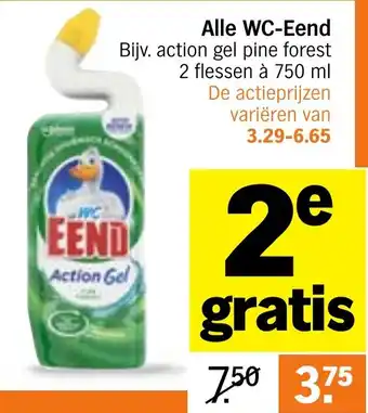 Albert Heijn Alle WC-Eend aanbieding