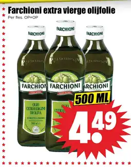 Dirk Farchioni extra vierge olijfolie aanbieding