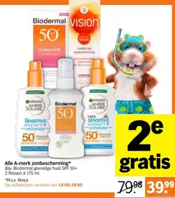 Albert Heijn Alle A-merk zonbescherming aanbieding