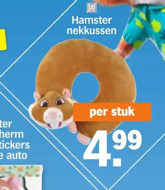 Albert Heijn Hamster nekkussen aanbieding