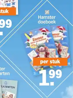 Albert Heijn Hamster doeboek aanbieding