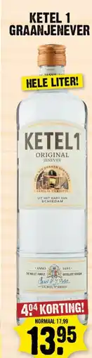 Dirk Ketel 1 graanjenever aanbieding