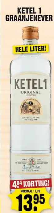 Dirk Ketel 1 graanjenever aanbieding