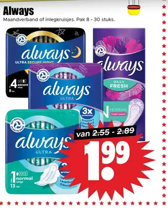 Dirk Always aanbieding
