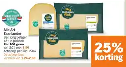 Albert Heijn Alle AH Zaanlander aanbieding